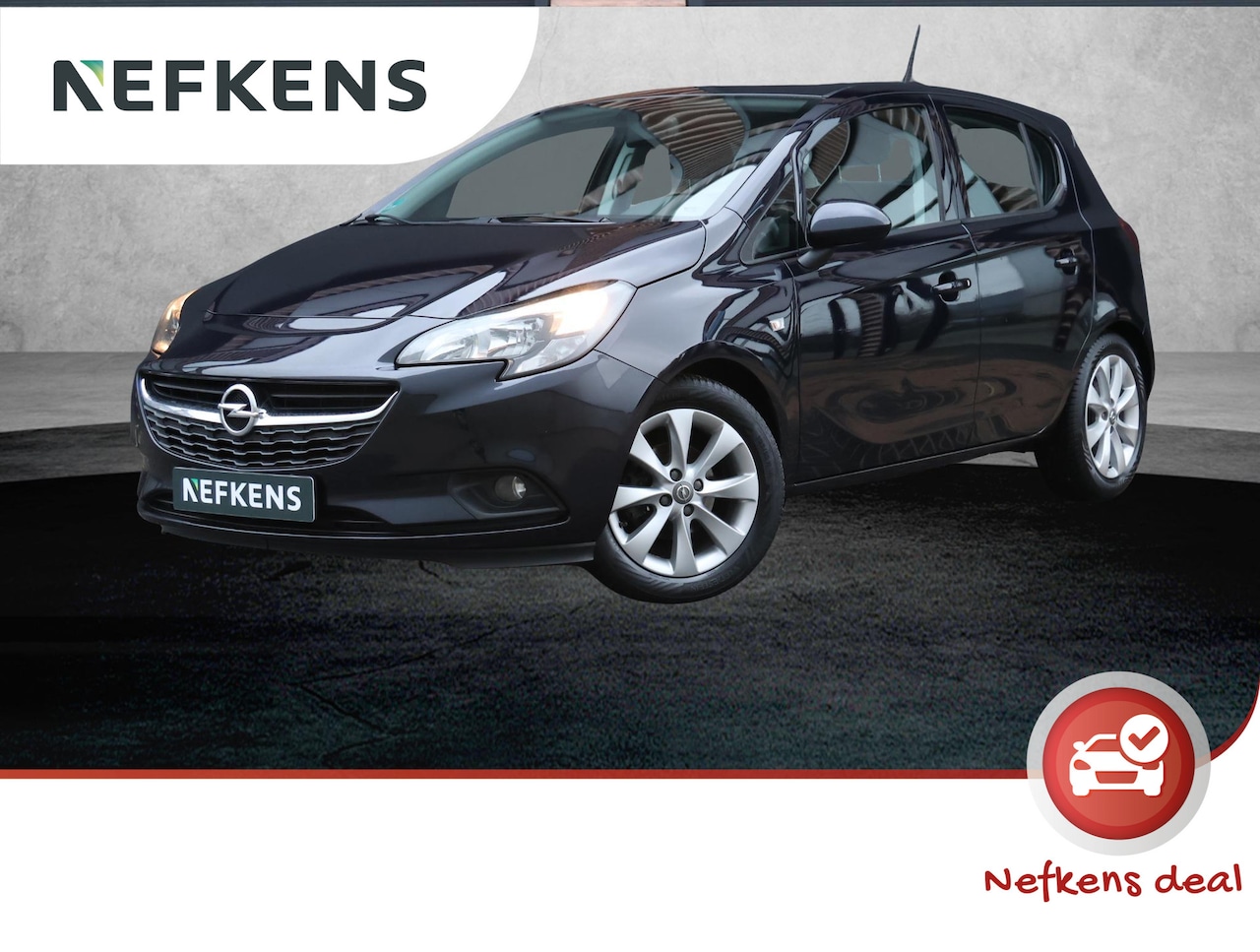 Opel Corsa - 1.4 Favourite 1.4 Favourite (1ste eig./NAV./PDC/AppleCarPlay/16"LMV/Airco/5drs.) - AutoWereld.nl