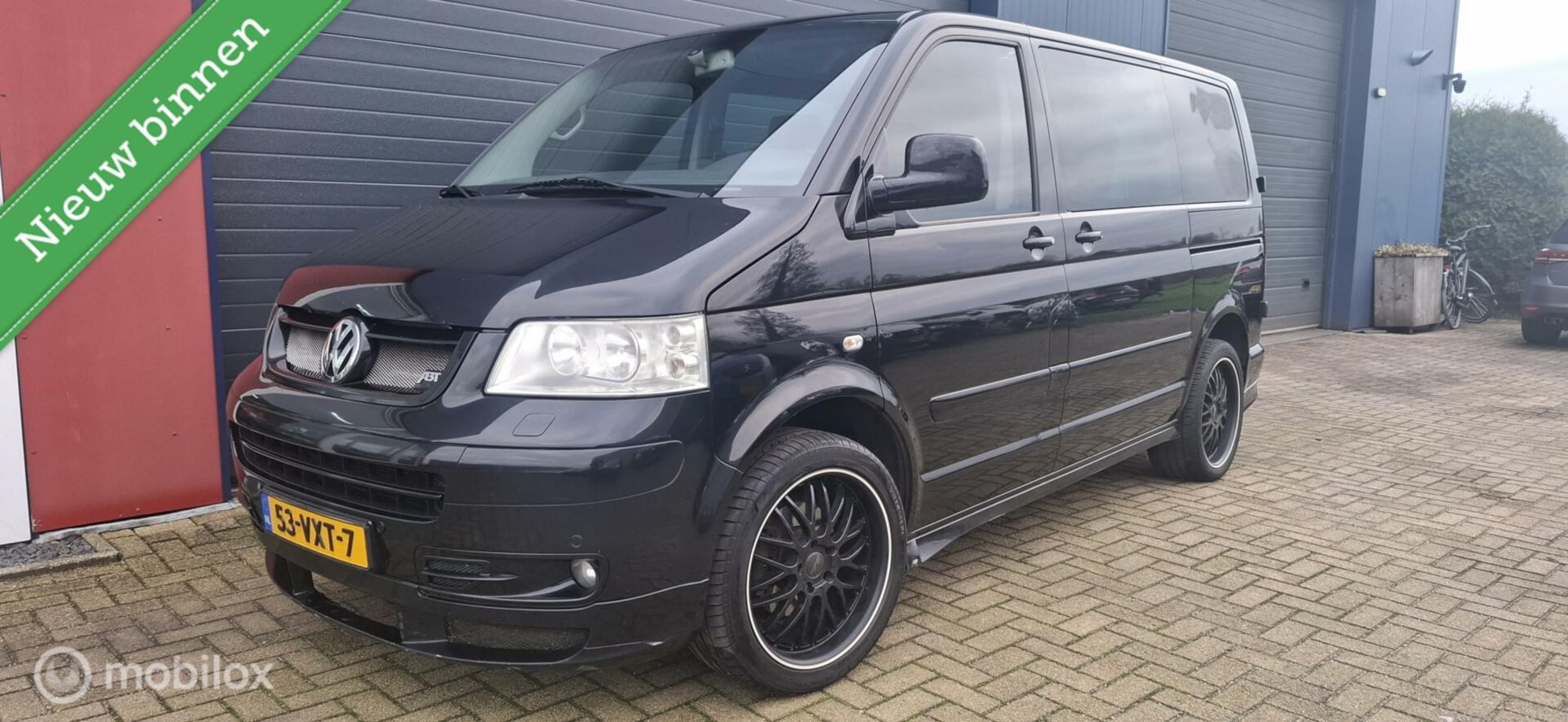 Volkswagen Transporter - 2.5 TDI,DC,Leer,Panodak,Dubbel schuifdeur - AutoWereld.nl