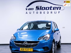 Opel Corsa - 1.4 Favourite| Navigatie| Cruise| Airco|90 PK| Frisse blauwe kleur