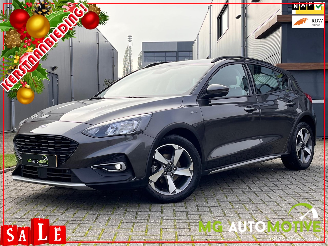 Ford Focus - 1.0 EcoBoost Hybrid Active Business | NL auto | 1e eig | NAP | Trekhaak - AutoWereld.nl