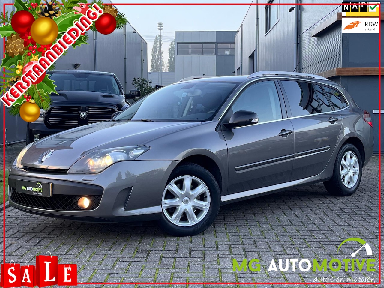 Renault Laguna Estate - 2.0 16V Dynamique | Navi | Trekhaak | Half leder | PDC - AutoWereld.nl