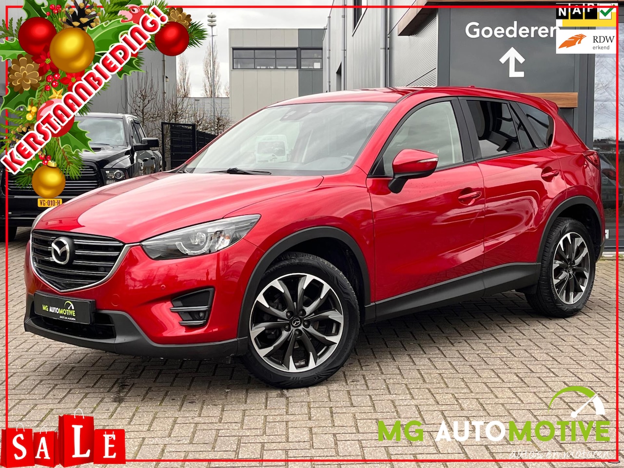 Mazda CX-5 - 2.0 SkyActiv-G 165 GT-M Line 2WD | Leder | Navi | NL auto | NAP - AutoWereld.nl