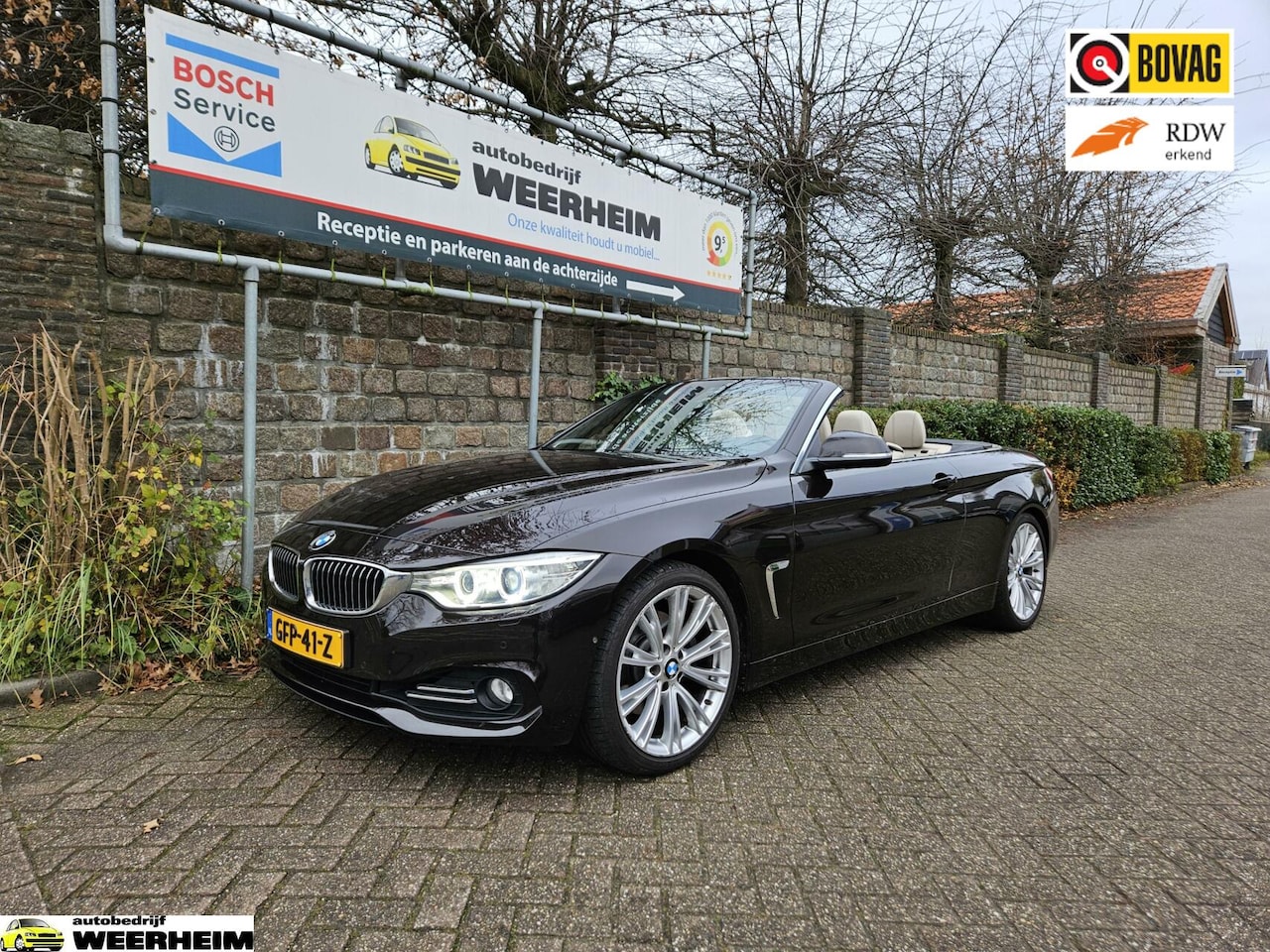 BMW 4-serie Cabrio - Luxery, 85000 km, 1e eigenaar! 428i - AutoWereld.nl