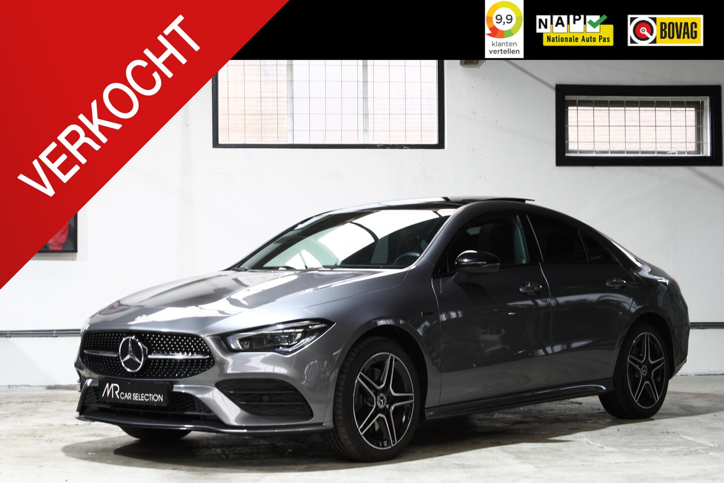 Mercedes-Benz CLA-Klasse - 250 e Business Solution AMG Limited | Panoramadak | Memory | Sfeerverlichting | BTW | NL A - AutoWereld.nl