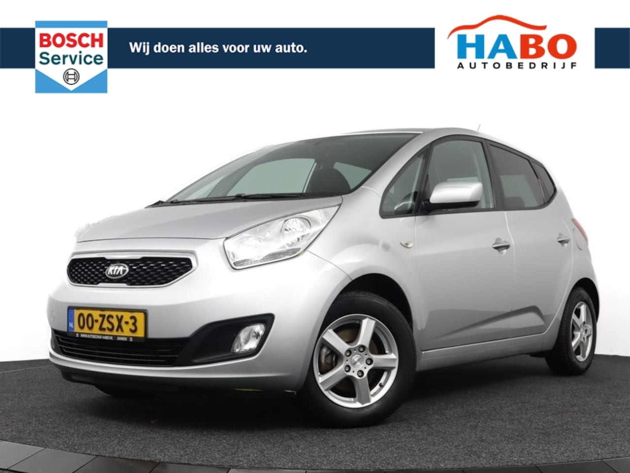 Kia Venga - 1.4 CVVT PLUS PACK AC/CRUISE/NAV/CAMERA/LMV/TREKHAAK/HOGE.INSTAP - AutoWereld.nl