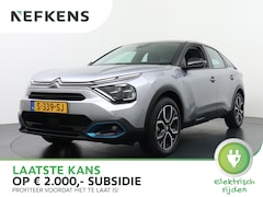 Citroën Ë-C4 - EV Feel Pack 50kWh 136 pk | Navigatie | Achteruitrijcamera | Parkeersensoren Voor en Achte