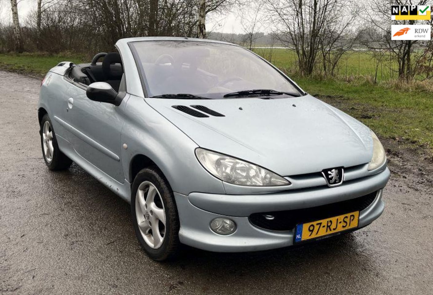 Peugeot 206 CC - 1.6-16V Nieuwe APK Inruil is mogelijk - AutoWereld.nl