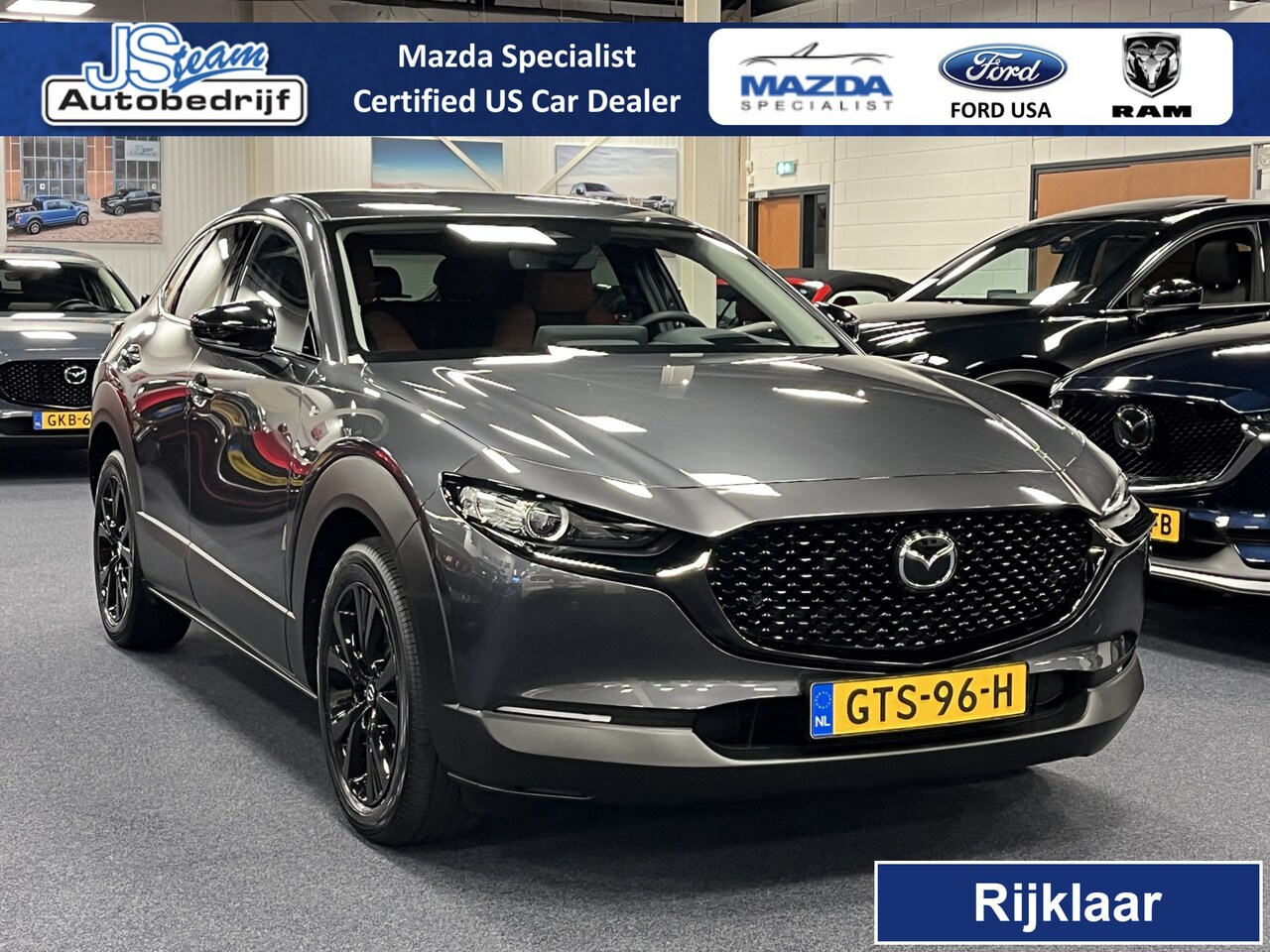 Mazda CX-30 - 2.0 e-SkyActiv-G 150PK M Hybrid Nagisa Edition Automaat Leder 18inch Camera Adaptive Cruis - AutoWereld.nl