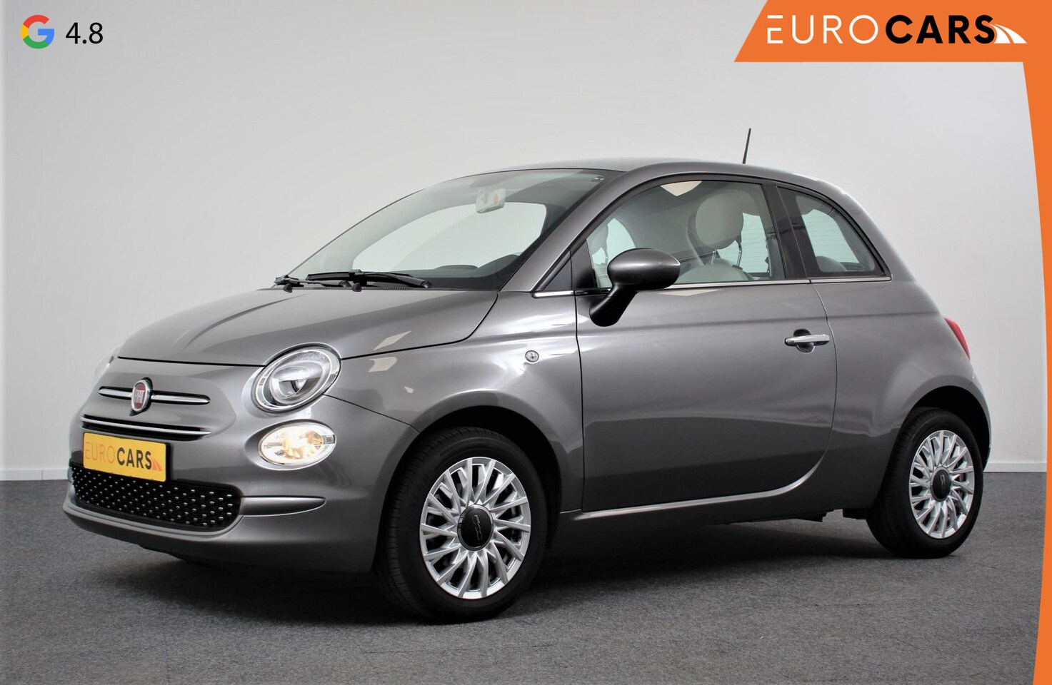 Fiat 500 - 1.2 Lounge | Navigatie | Climate Control | Panoramadak | Cruise Control | Bluetooth | Park - AutoWereld.nl