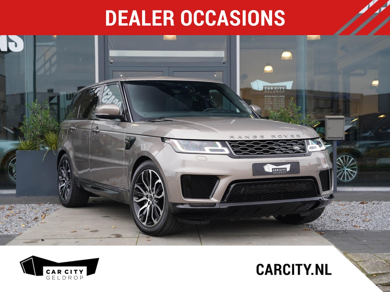 Land Rover Range Rover Sport - P400e HSE Silver / Stl. Koeling / Ambient / Soft-close / Pano / Meridian / Keyless / Memor - AutoWereld.nl