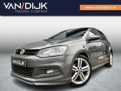 Volkswagen Polo - 1.2 TSI Highline R-Line ✓Rijklaar ✓Panoramadak ✓Bi-Xenon ✓Navigatie ✓Bluetooth telefoon &