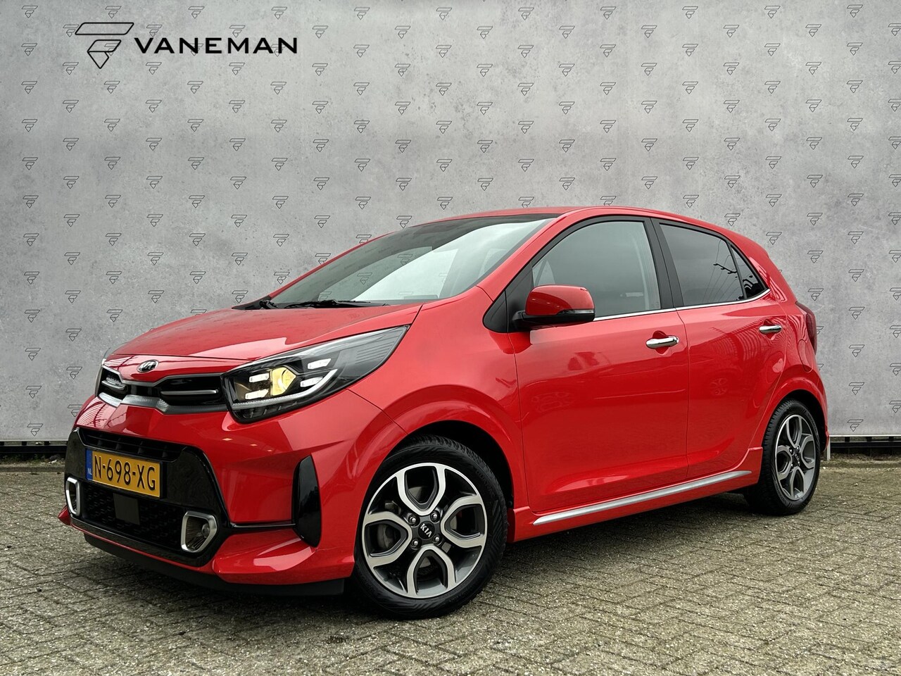 Kia Picanto - 1.0 DPi GT-Line | 1e Eigenaar | Trekhaak | Camera | Navi | Leder | 15" Velgen | Clima | Ap - AutoWereld.nl