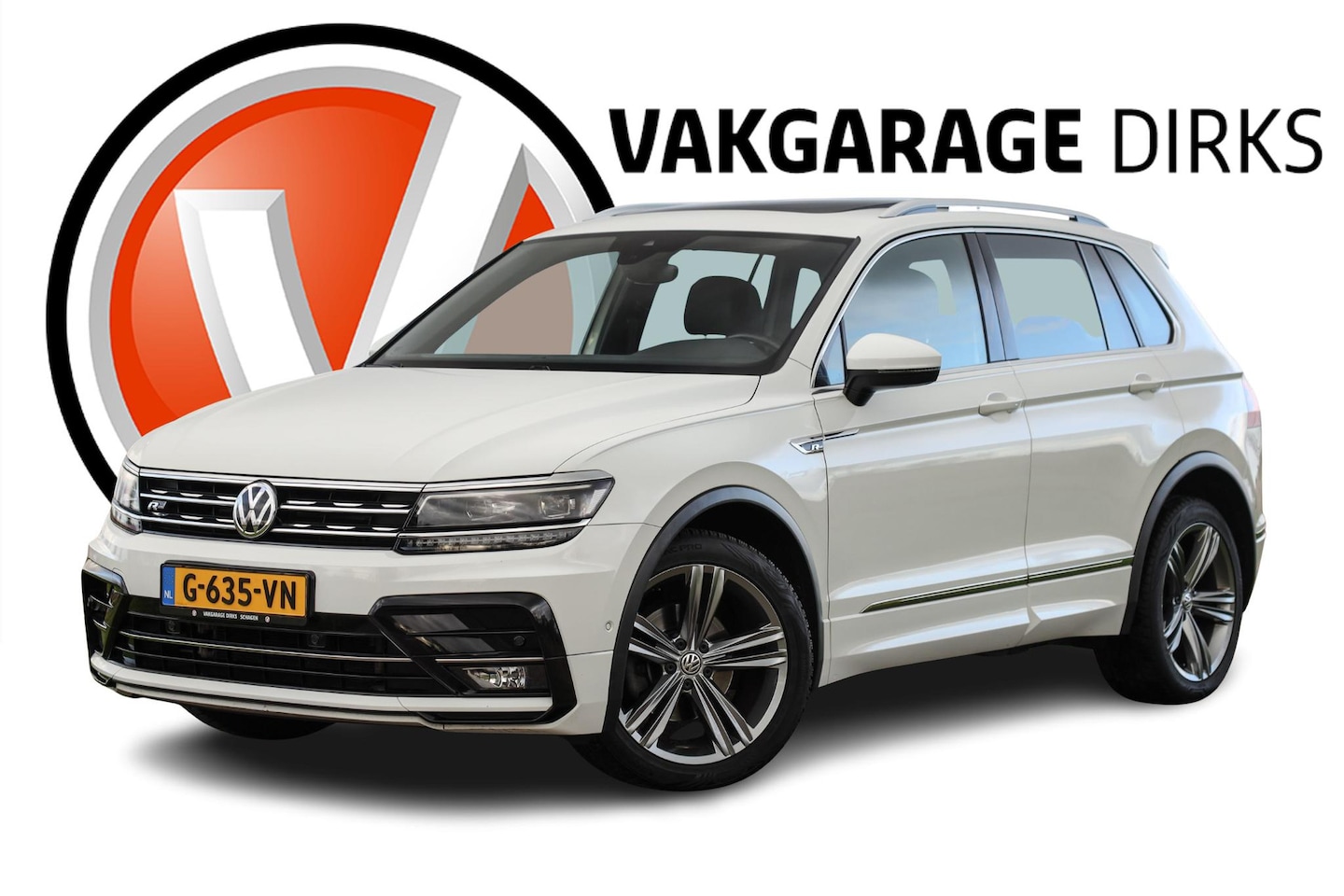 Volkswagen Tiguan - 1.5 TSI ACT DSG 2x R-Line ✅ Pano ✅ Virtual ✅ Camera - AutoWereld.nl