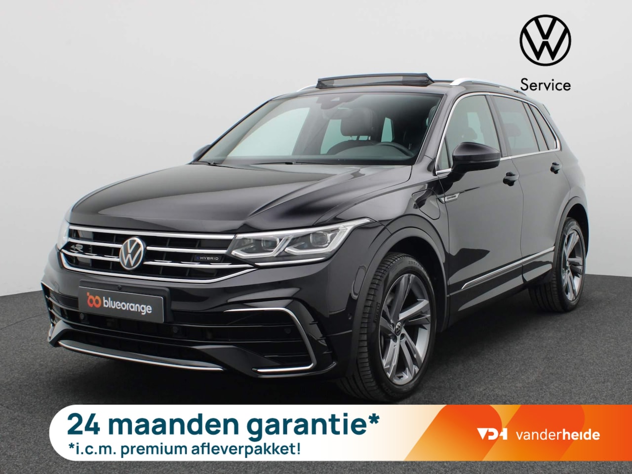 Volkswagen Tiguan - 1.4 TSI eHybrid R-Line Business 245PK DSG trekhaak, panoramadak, lederen bekleding, stuur- - AutoWereld.nl