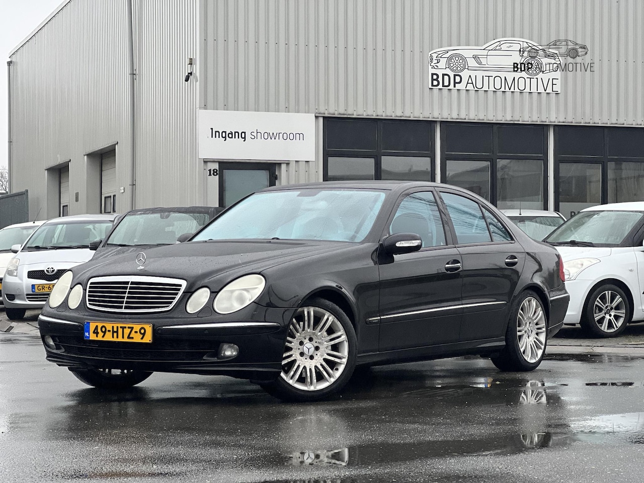 Mercedes-Benz E-klasse - 200 K. Avantgarde AUTOMAAT/LEER/STOELVERWARMING - AutoWereld.nl