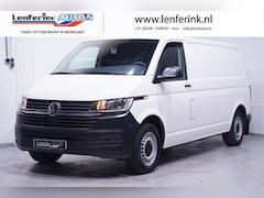 Volkswagen Transporter - 2.0 TDI 150 pk DSG Aut. L2H1 Navi Cruise Control, PDC V+A, Opbergkast Laadruimte, 3-Zits