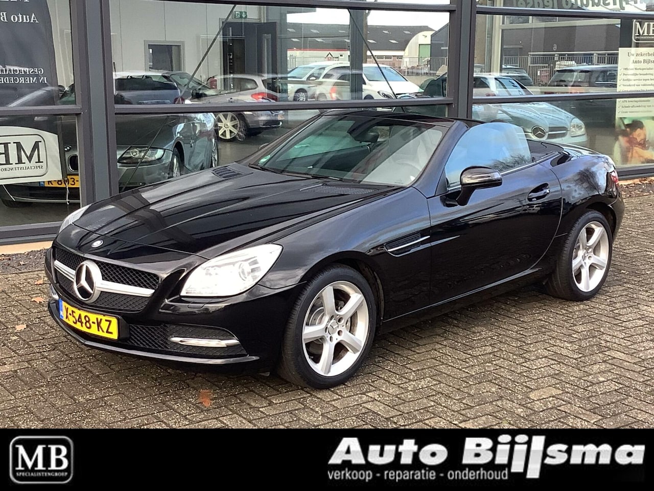 Mercedes-Benz SLK-klasse - 200 automaat, led verlichting, navi, zeer net, - AutoWereld.nl