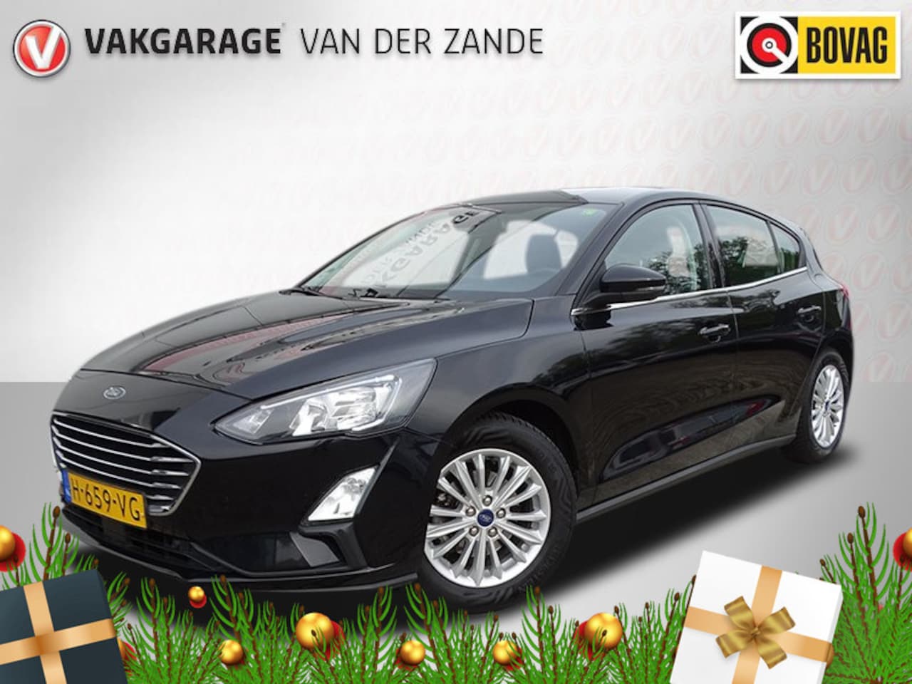 Ford Focus - 1.0 EcoBoost Titanium Business 1.0 EcoBoost Titanium Business, Cruise Control, Navi, Compleet, NL/NAP! - AutoWereld.nl