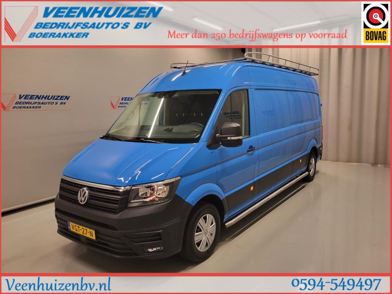 Volkswagen Crafter - 2.0TDI 140pk L4/H3 Automaat Euro 6! - AutoWereld.nl