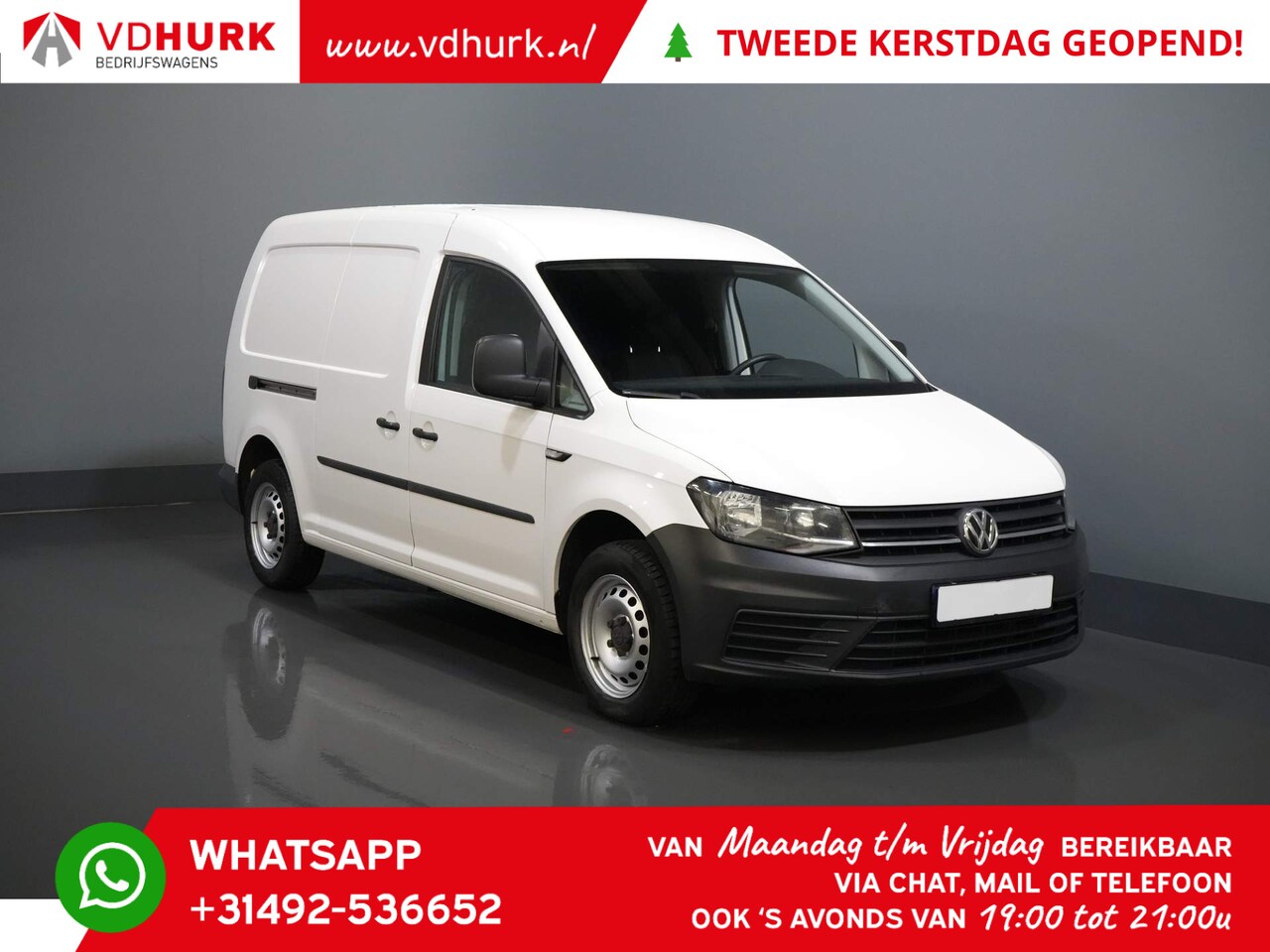 Volkswagen Caddy Maxi - 2.0 TDI 100 pk DSG Aut. EURO6/ Navi/ PDC/ Cruise/ Airco - AutoWereld.nl