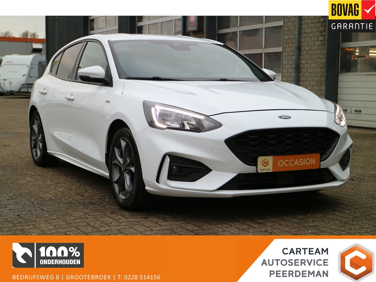 Ford Focus - 1.0 EcoBoost ST Line | Navi | Carplay | PDC | Mooi! | - AutoWereld.nl