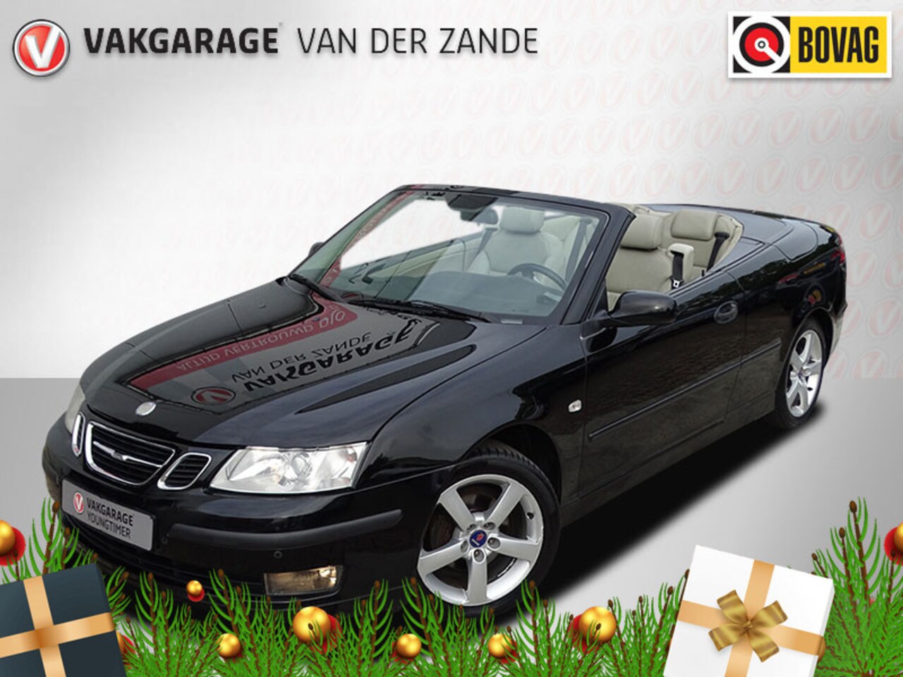 Saab 9-3 Cabrio - 1.8t Vector 1.8t Vector, Leder, Airco, Youngtimer! - AutoWereld.nl