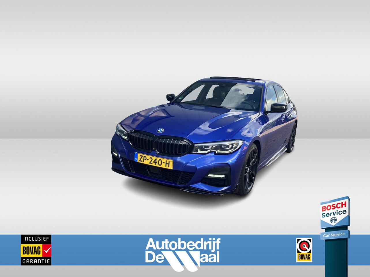 BMW 3-serie - 330i M-Sport 260pk Automaat High Exec.Edition SCHUIFDAK/HARMANKARDON/LEDER/360CAMERA/HUD/1 - AutoWereld.nl