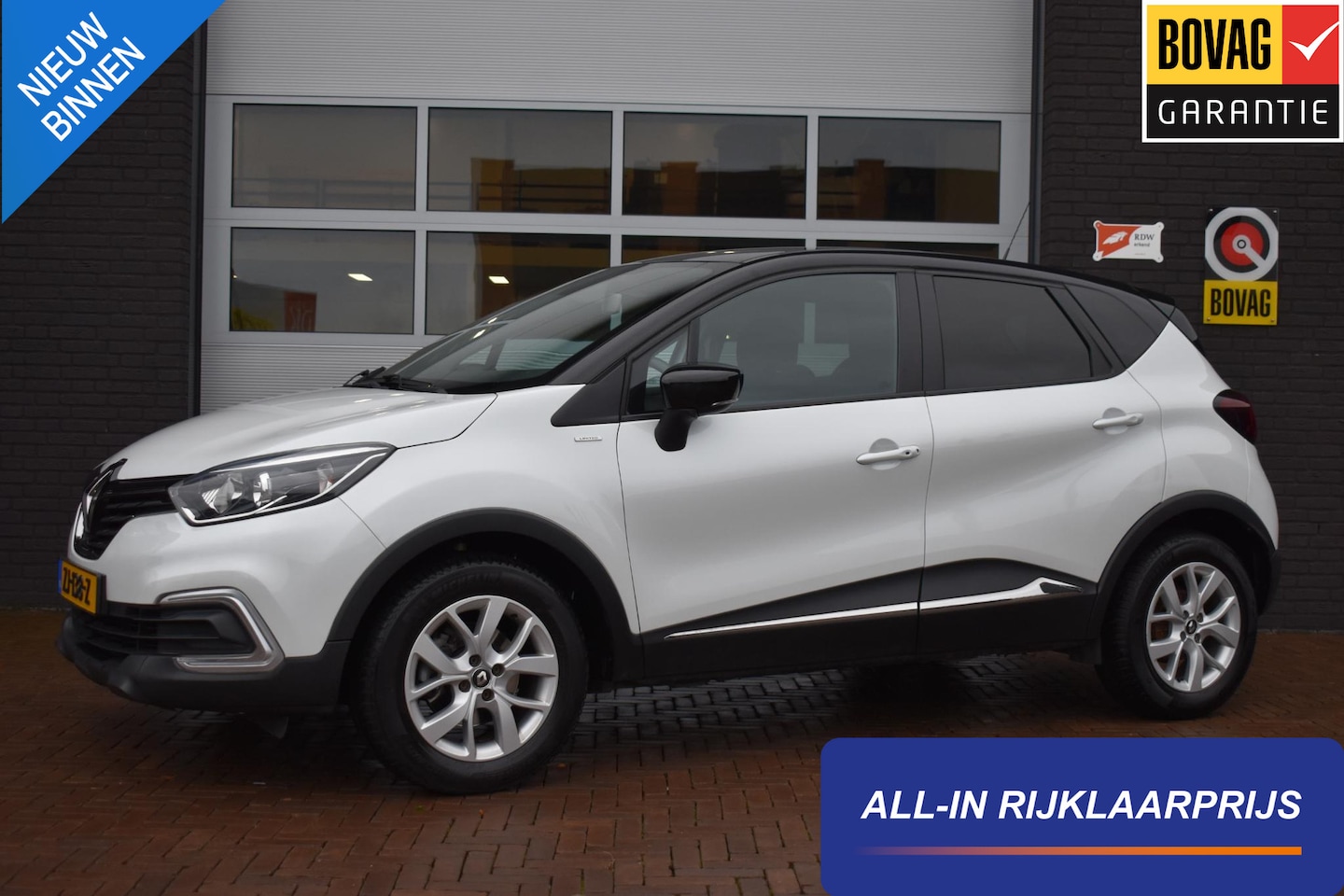 Renault Captur - 1.2 TCe 120PK Aut. Limited | Navi | PDC | Incl. garantie - AutoWereld.nl