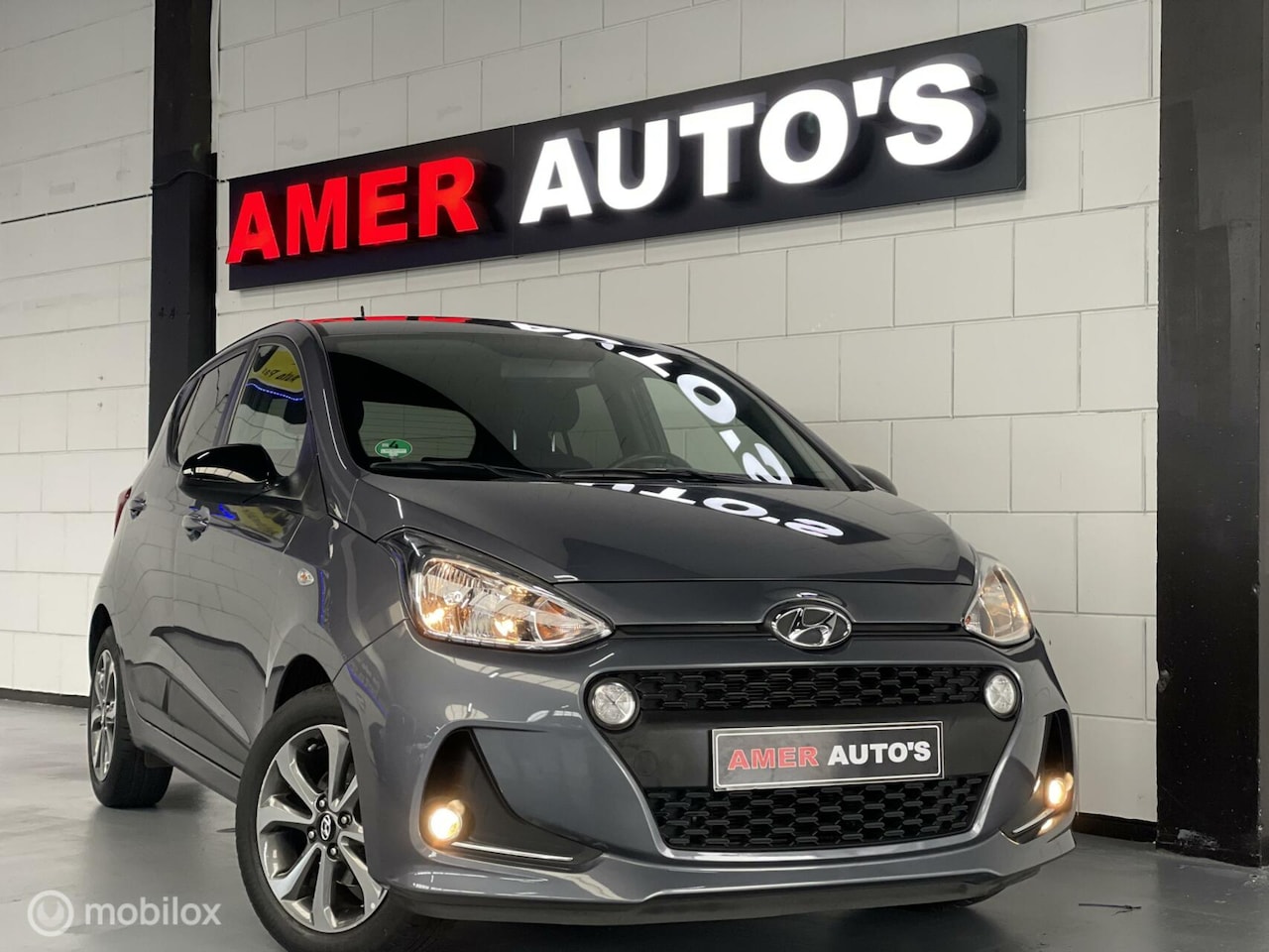 Hyundai i10 - 1.2i 87 PK! Automaat/groot Navi/Full OPTIE/UNIEK - AutoWereld.nl