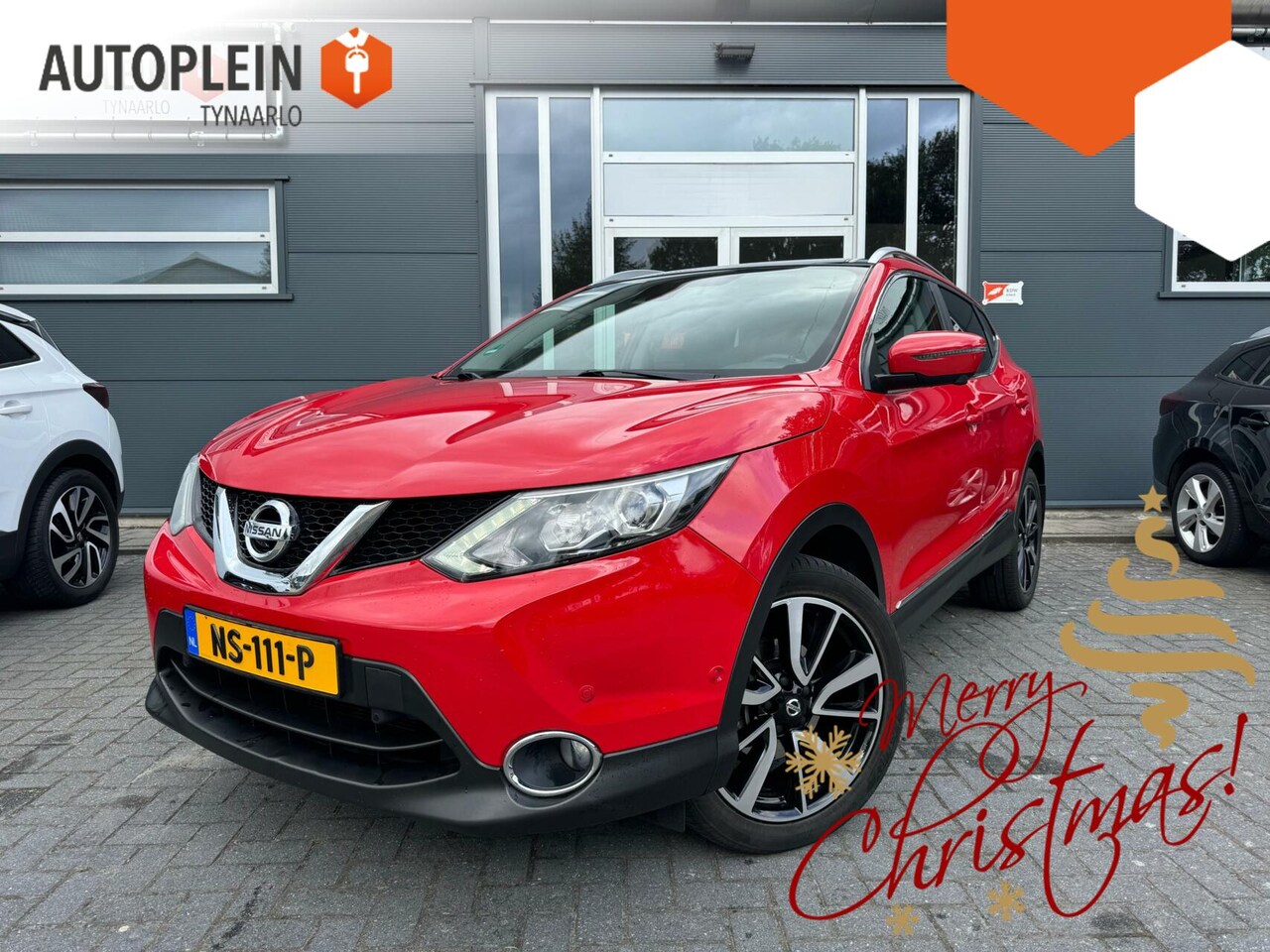 Nissan Qashqai - 1.2 Tekna *Clima*|Leder|Cruise|360°camera|Trekhaak|NAP|Stoelverwarming - AutoWereld.nl