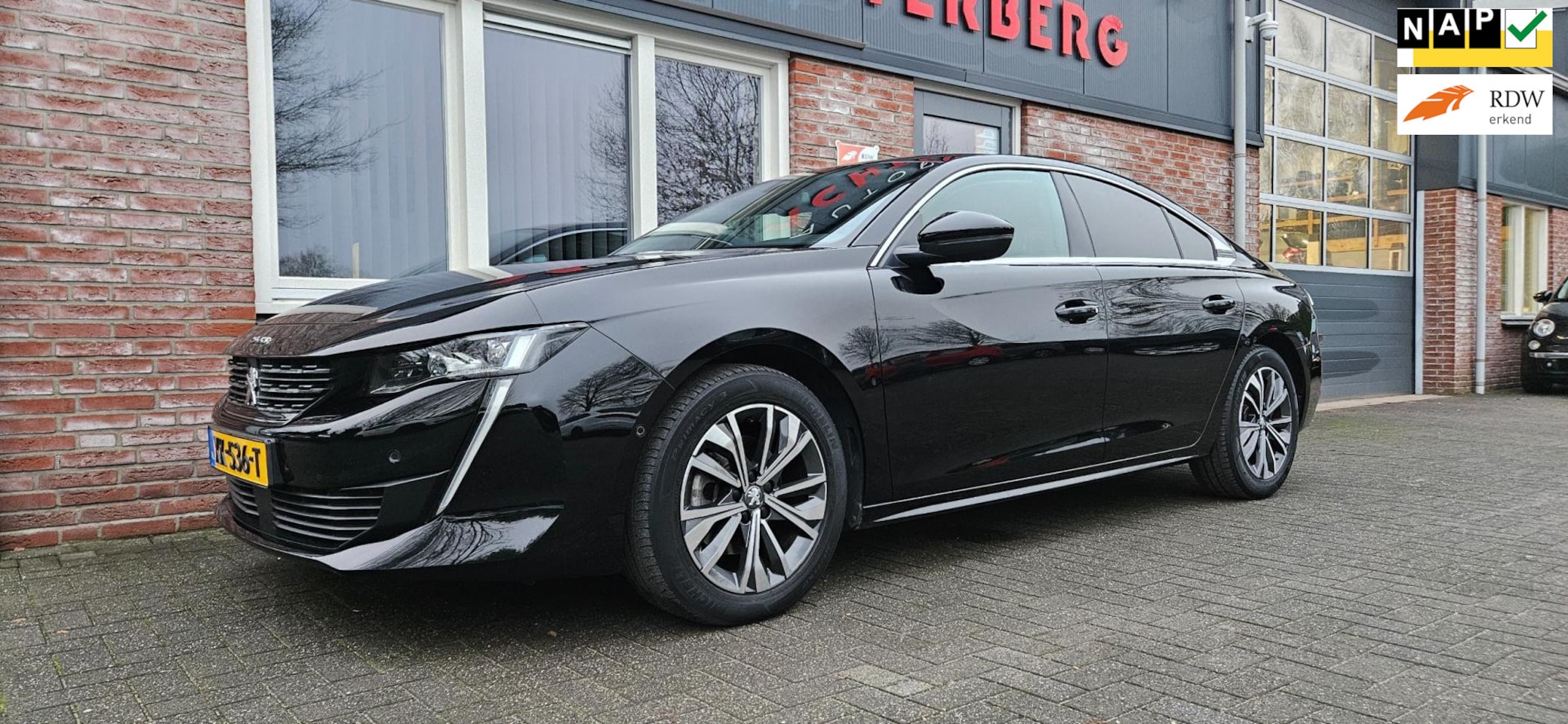 Peugeot 508 - 1.6 PureTech Blue Lease Allure Automaat! Carplay! 180PK! Dealer Onderhouden! Mooie/Nette A - AutoWereld.nl