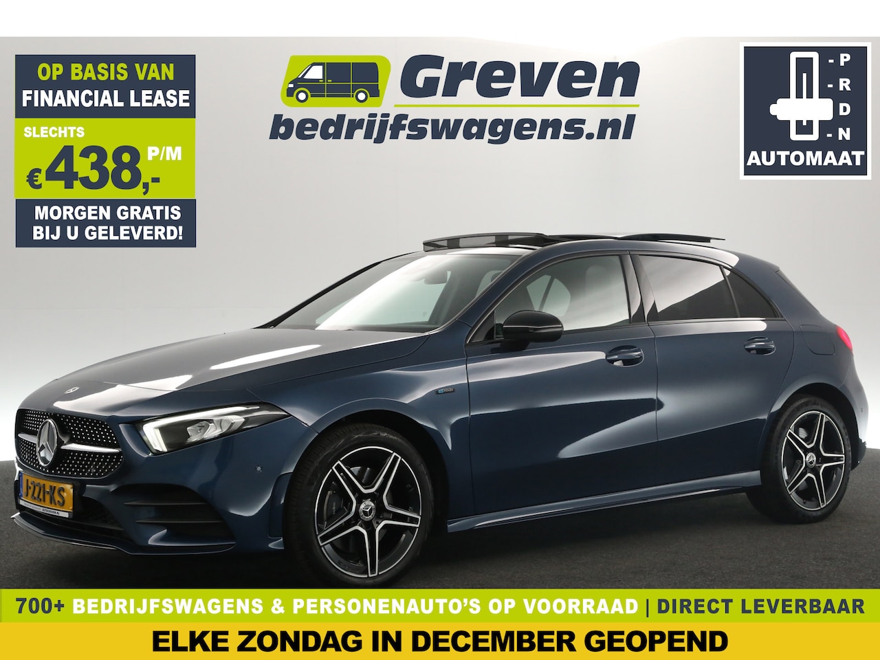 Mercedes-Benz A-klasse - 250e AMG 262PK Automaat Pano Sfeer LED Clima Cruise Camera Virtual Navi 18"LMV PDC - AutoWereld.nl