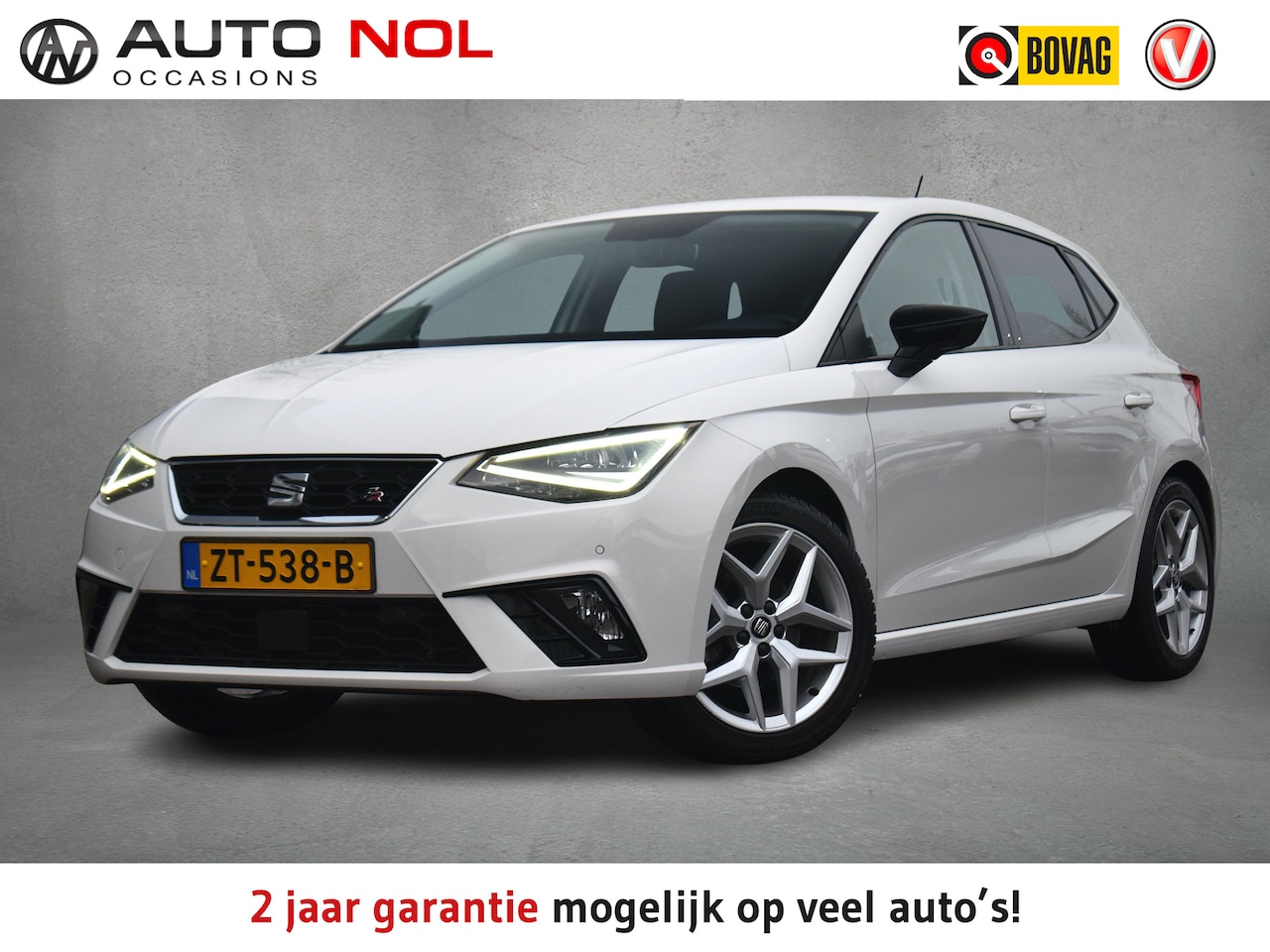 Seat Ibiza - 1.0 TSI FR Business Intense | Automaat | Trekhaak | Leer/ Alcantara | CarPlay - AutoWereld.nl