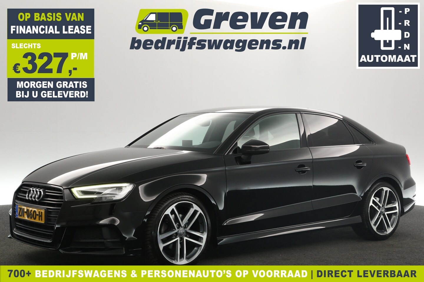 Audi A3 Limousine - 30 TDI S-Line Automaat LED Clima Cruise Virtual 18''LMV Navi PDC - AutoWereld.nl