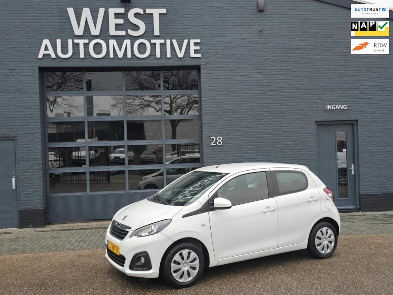 Peugeot 108 - 1.0 e-VTi nieuwe koppeling garantie 5 drs airco BTW - AutoWereld.nl