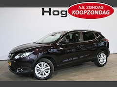 Nissan Qashqai - 1.2 Tekna 17" Ecc Navigatie Stoelverwarming LED Goed Onderhouden Inruil Mogelijk