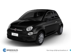 Fiat 500 C - 1.0 70 pk Hybrid | € 3.494, - Voorraad Voordeel | Nero Cinema metaallak