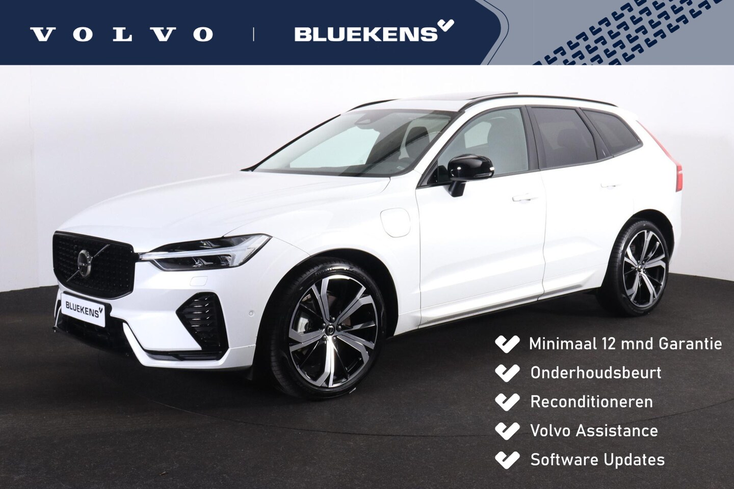 Volvo XC60 - Recharge T6 AWD Plus Dark - LONG RANGE - Luchtvering - Panorama/schuifdak - IntelliSafe As - AutoWereld.nl