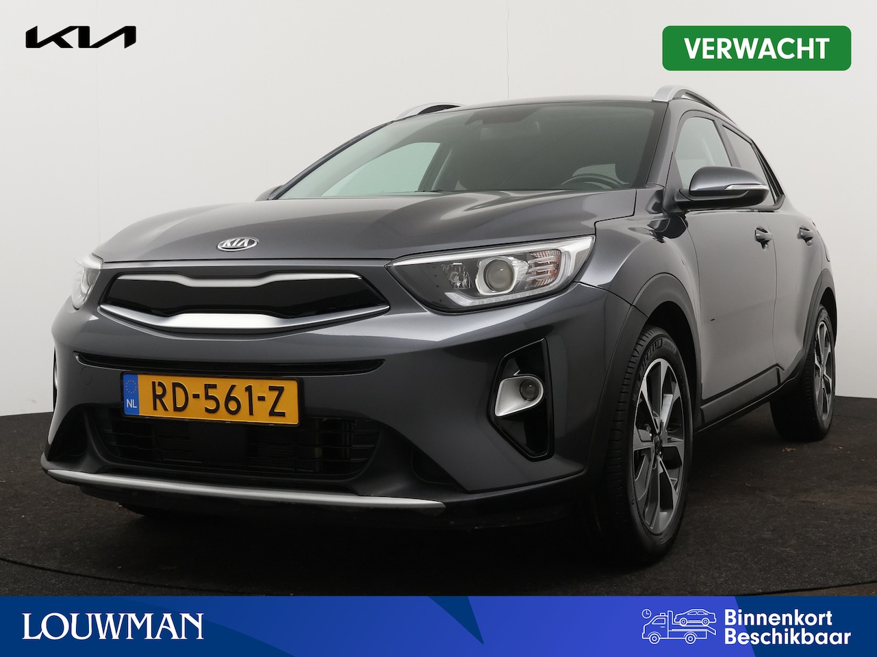 Kia Stonic - 1.0 T-GDi DynamicLine | Navigatie | Trekhaak | Climate Control | Lane Assist | LM Velgen | - AutoWereld.nl