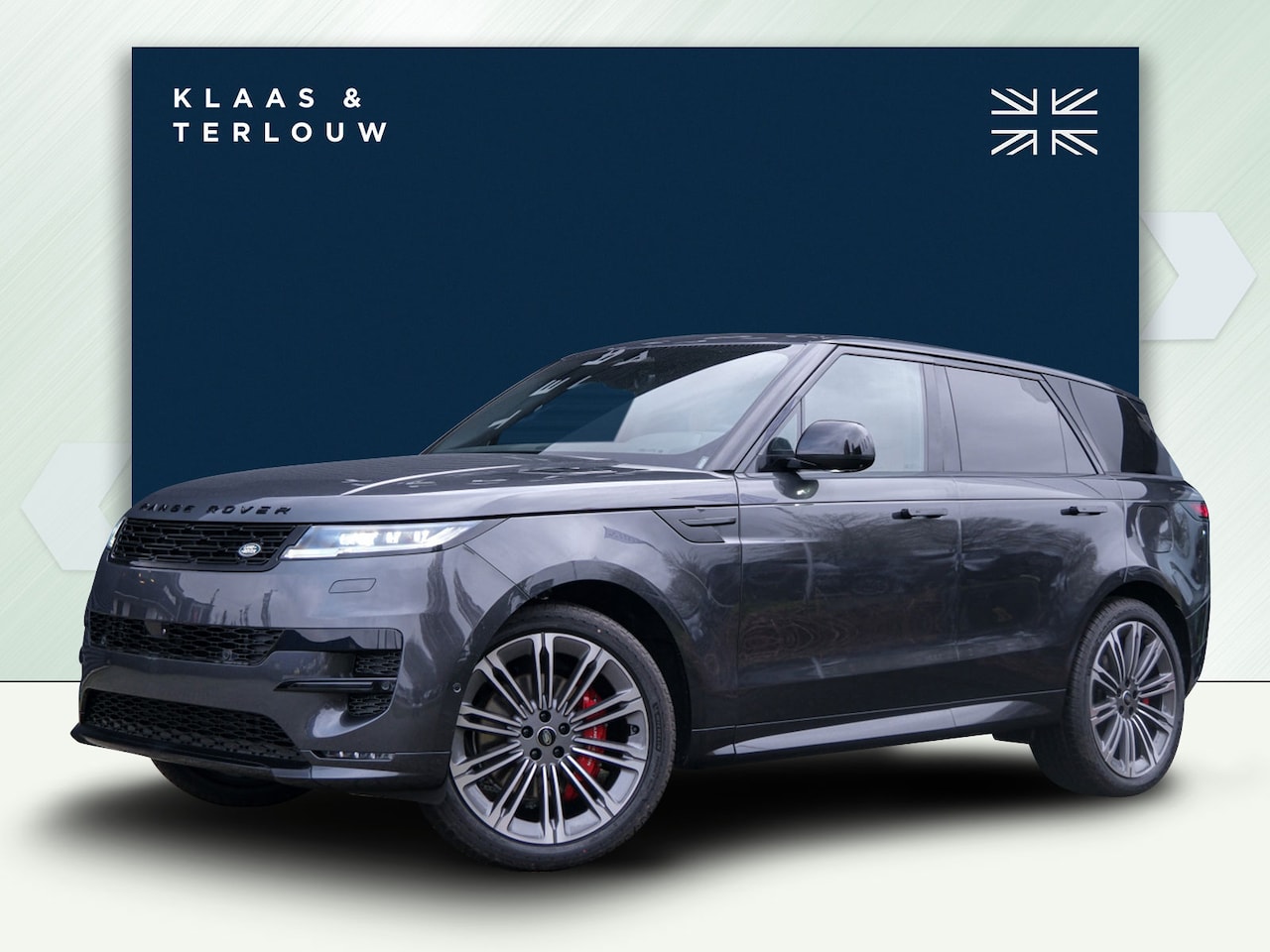 Land Rover Range Rover Sport - 3.0 P460e Dynamic SE PHEV / Carpathian Grey / 23 Inch velgen / Caraway interieur - AutoWereld.nl