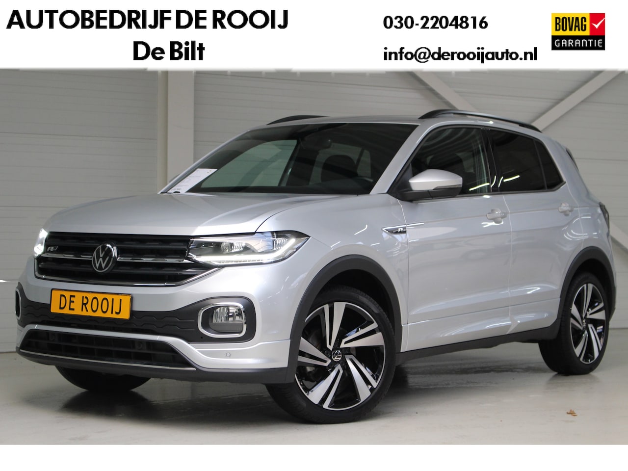 Volkswagen T-Cross - 1.0 TSI R-Line DSG Navigatie | 18" Nevada Velgen | Camera Rear View | Side Assist | Digita - AutoWereld.nl