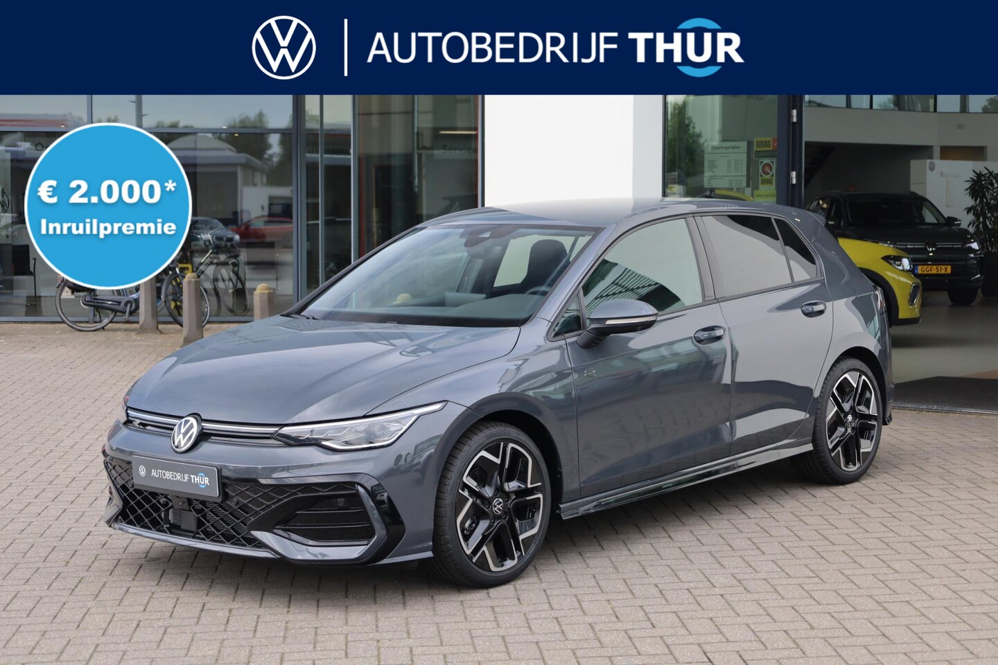 Volkswagen Golf - 1.5 eTSI R-Line Edition 1.5 eTSI R-Line Edition 116PK / 85kW, Verwarmbare voorstoelen, LED Matrix IQ.Light, cruise - AutoWereld.nl