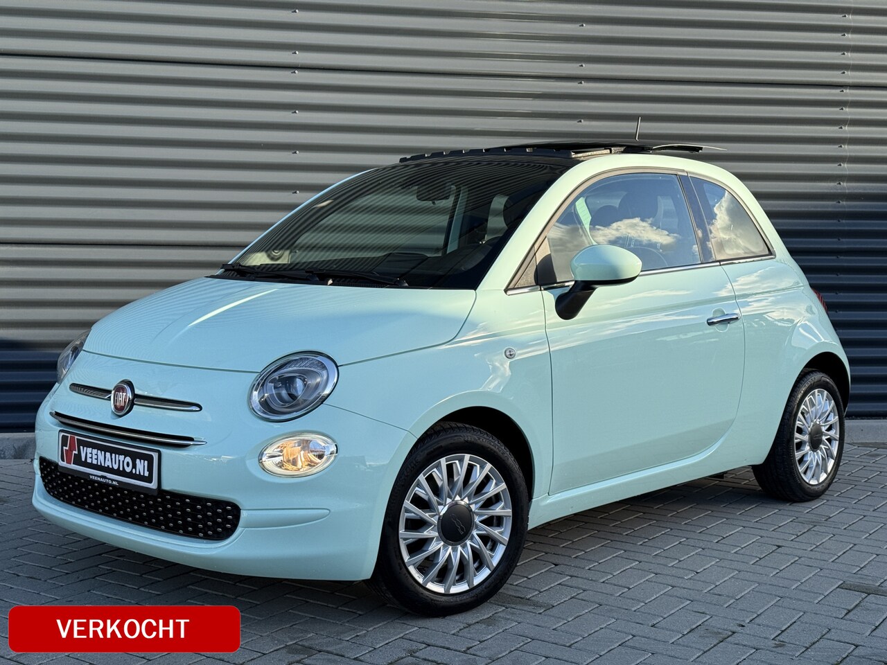 Fiat 500 - 1.2 Lounge Schuifdak/Apple - AutoWereld.nl