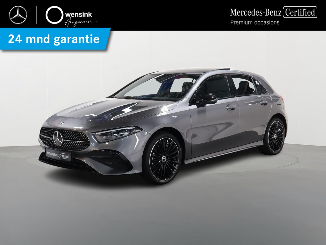 Mercedes-Benz A-klasse - 250e AMG NIGHT | Panoramadak | Sfeerverlichting | Dodehoekasssitent | Achteruitrijcamera | - AutoWereld.nl