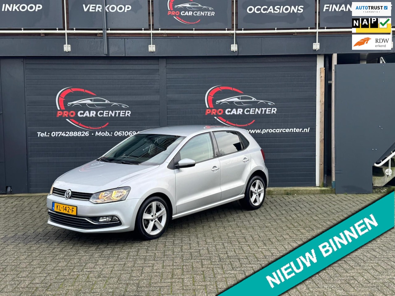 Volkswagen Polo - 1.2 TSI Highline BlueMotion CLIMATE|CRUISE|EL.RAMEN|LMV|NAP|APK - AutoWereld.nl