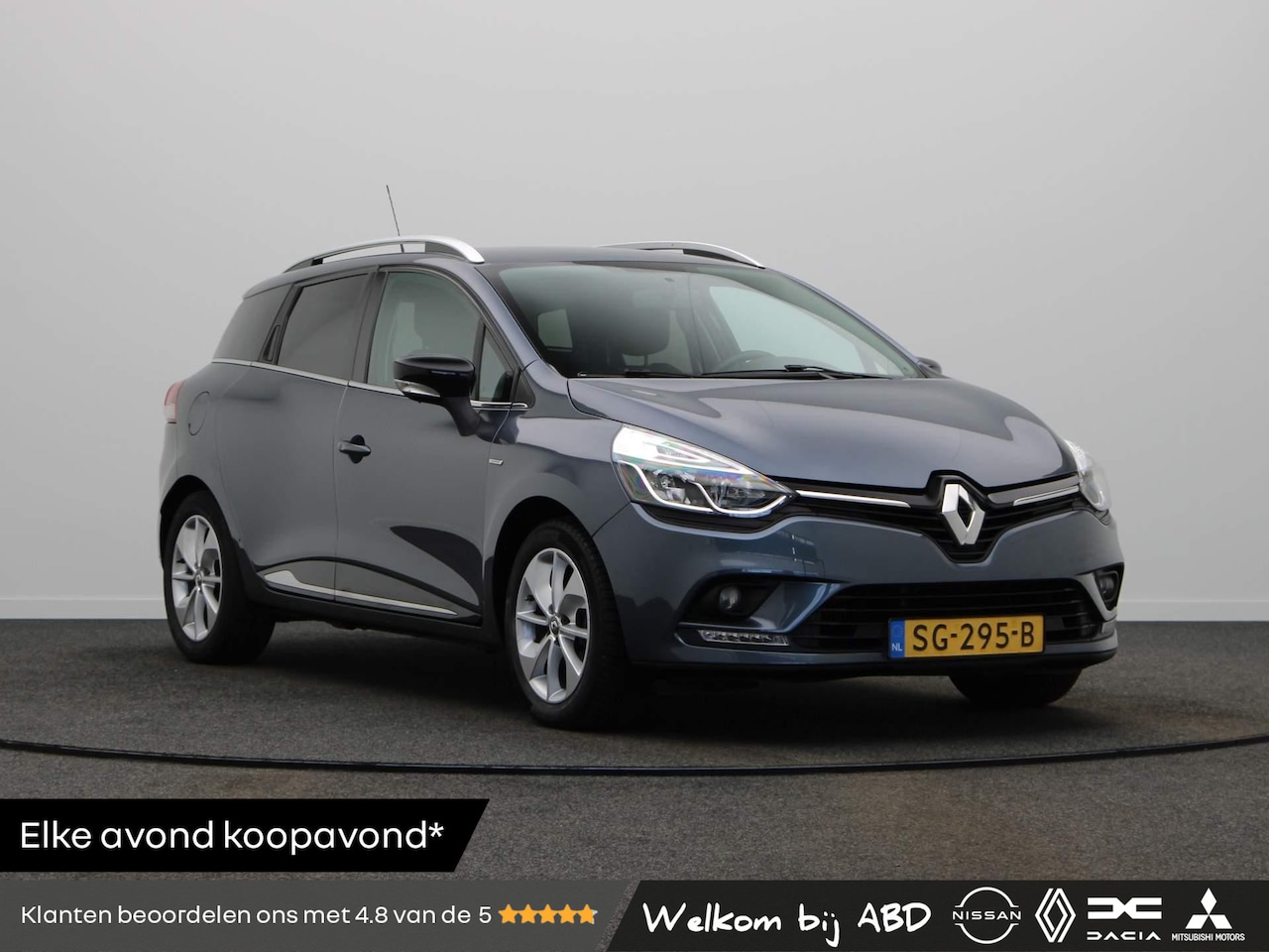 Renault Clio Estate - TCe 90pk Limited | Trekhaak | LMV | Airco | Cruise control | Parkeersensoren achter | - AutoWereld.nl