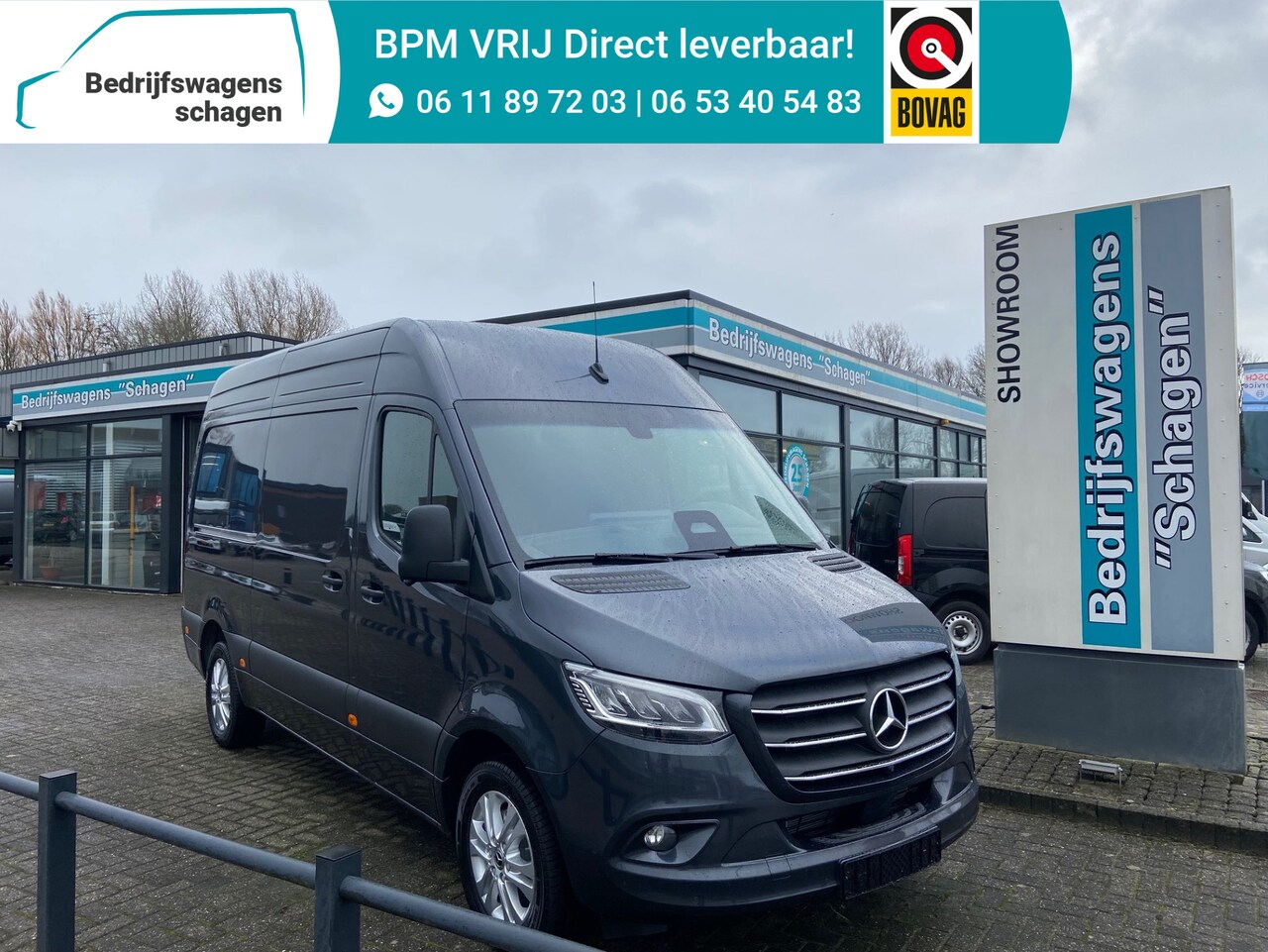 Mercedes-Benz Sprinter - 319 CDI L2H2 Select | Facelift | DIStronic | LED | 3.5T Trekgewicht | 360° camera | LMV 17 - AutoWereld.nl