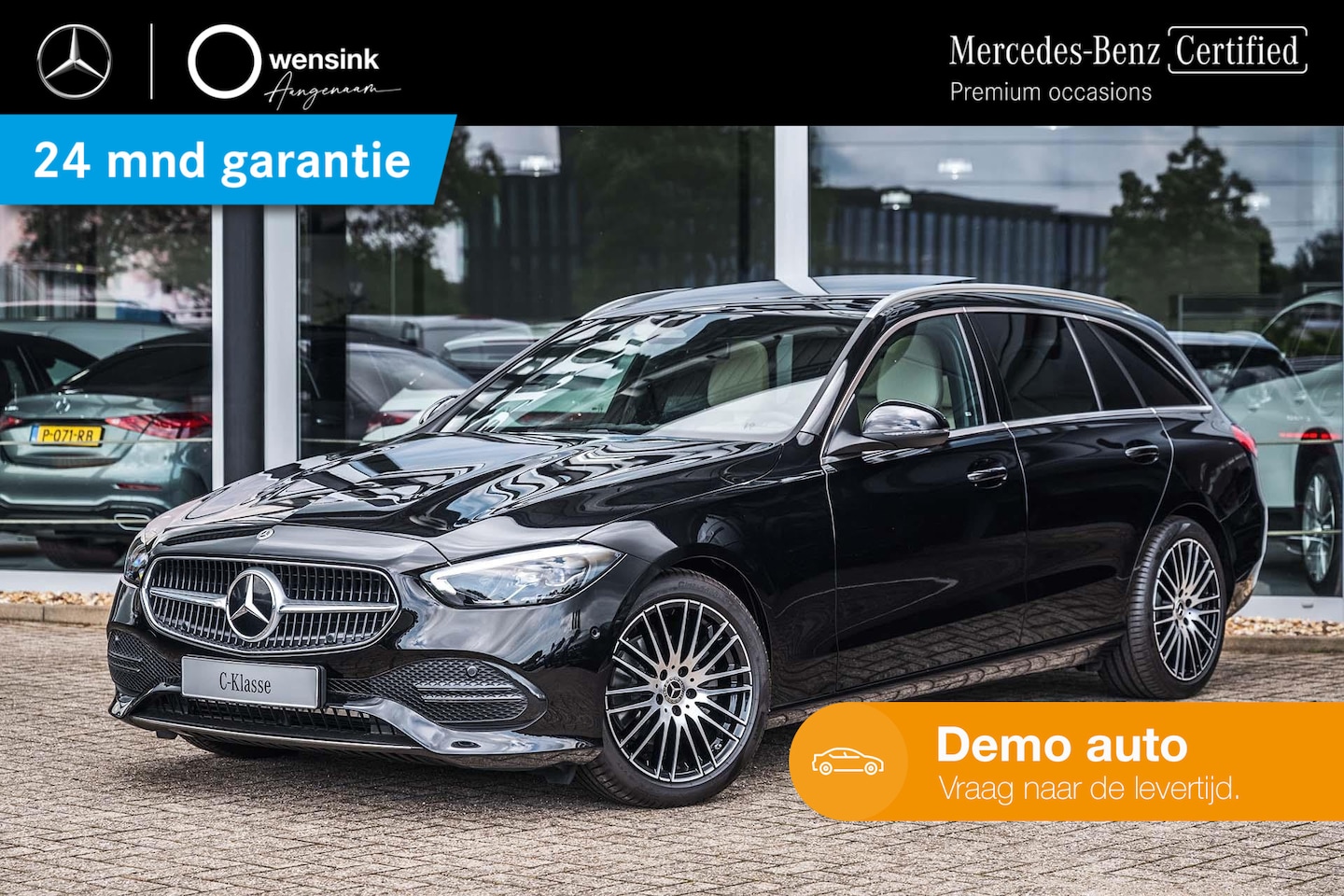 Mercedes-Benz C-klasse Estate - 180 Luxury Line | Panoramaschuifdak | Getint glas | Elec verstelbare stoelen incl geheugen - AutoWereld.nl