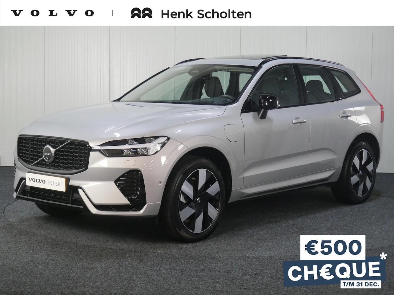 Volvo XC60 - T6 AUT8 350PK Ultra Dark, Luchtvering, Geluidsisolerende Ramen, 360 Graden Camera, Verwarm - AutoWereld.nl