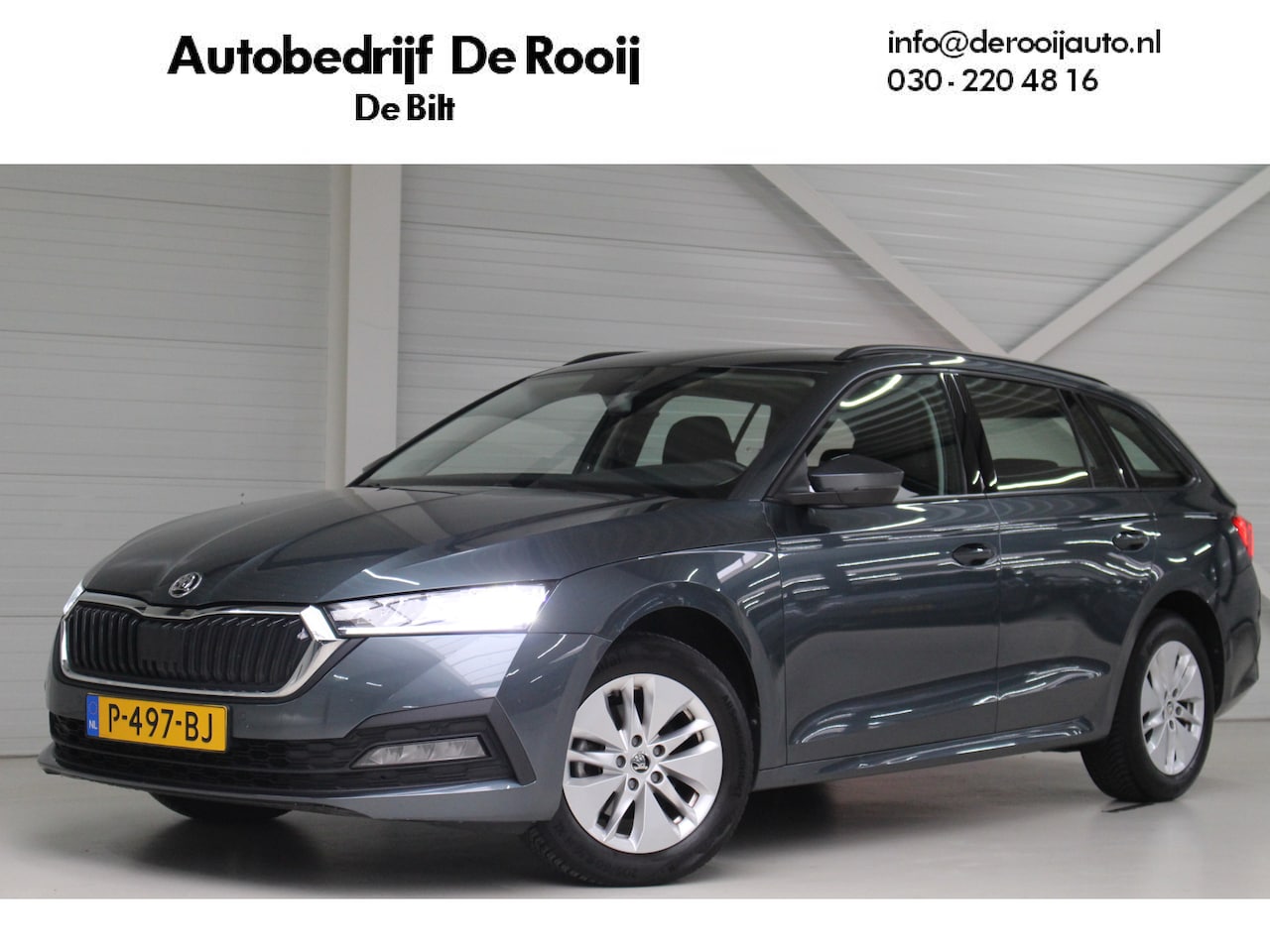 Skoda Octavia Combi - 1.0 e-TSI Business Edition Automaat Navigatie | Climate Control | Led verlichting - AutoWereld.nl